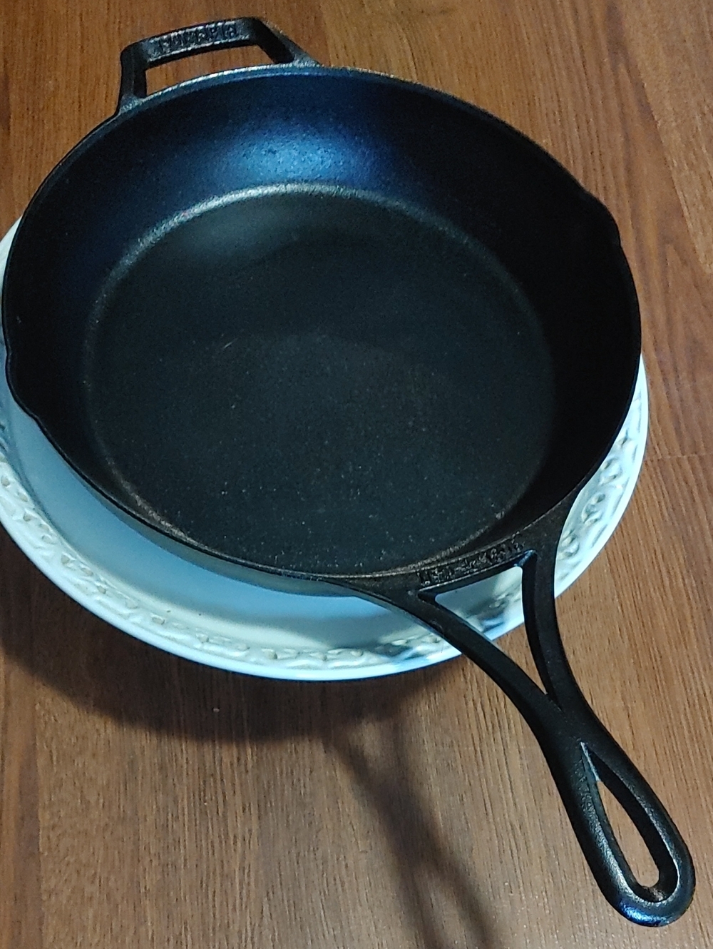 Bikkembergs Black Cast Iron Skillet
